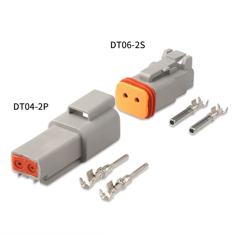 Deutsch DT на возраст 2 3 4 6 8 12-pin DT06-2S DT04-2P DT-03P автомобильные водонепроницаемые герметичный разъем мужского и женского пола