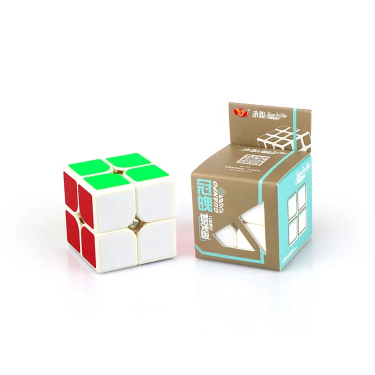 Yongjun Guanpo Plus YJ Magic Puzzle Speed Cubo 2x2x2  Magic Cubes Educational Games Puzzle cube