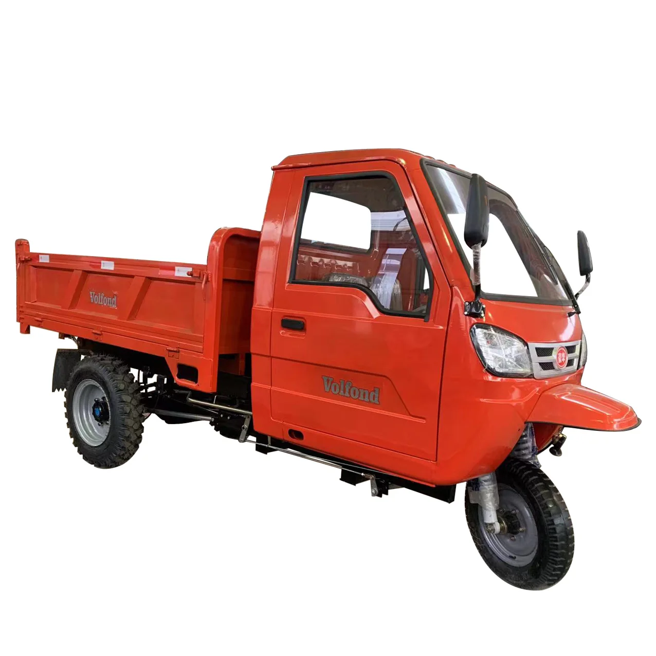 25hp single cylinder diesel engine three wheel cargo motorcycles for sale with closed cabin