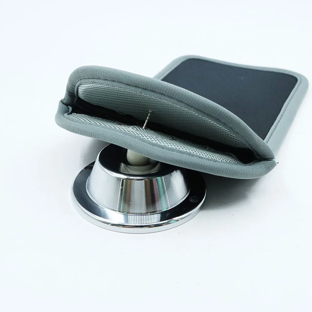 Custom Logo Neoprene Student phone  sleeve with lock concert signal blocking phone case neoprene mobile  phone case with lock