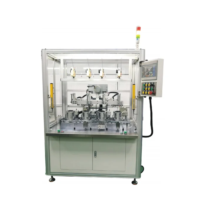 Full Automatic Plc Controller Internal Winding Double Station Coil Stator Rotor Brushless Motor Winding Machine for Ceiling Fan