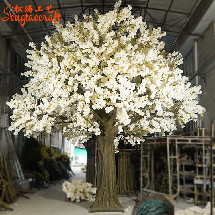 Wholesale Customized Cherry Blossom Tree for Wedding Decorations for Shopping Mall Hallways