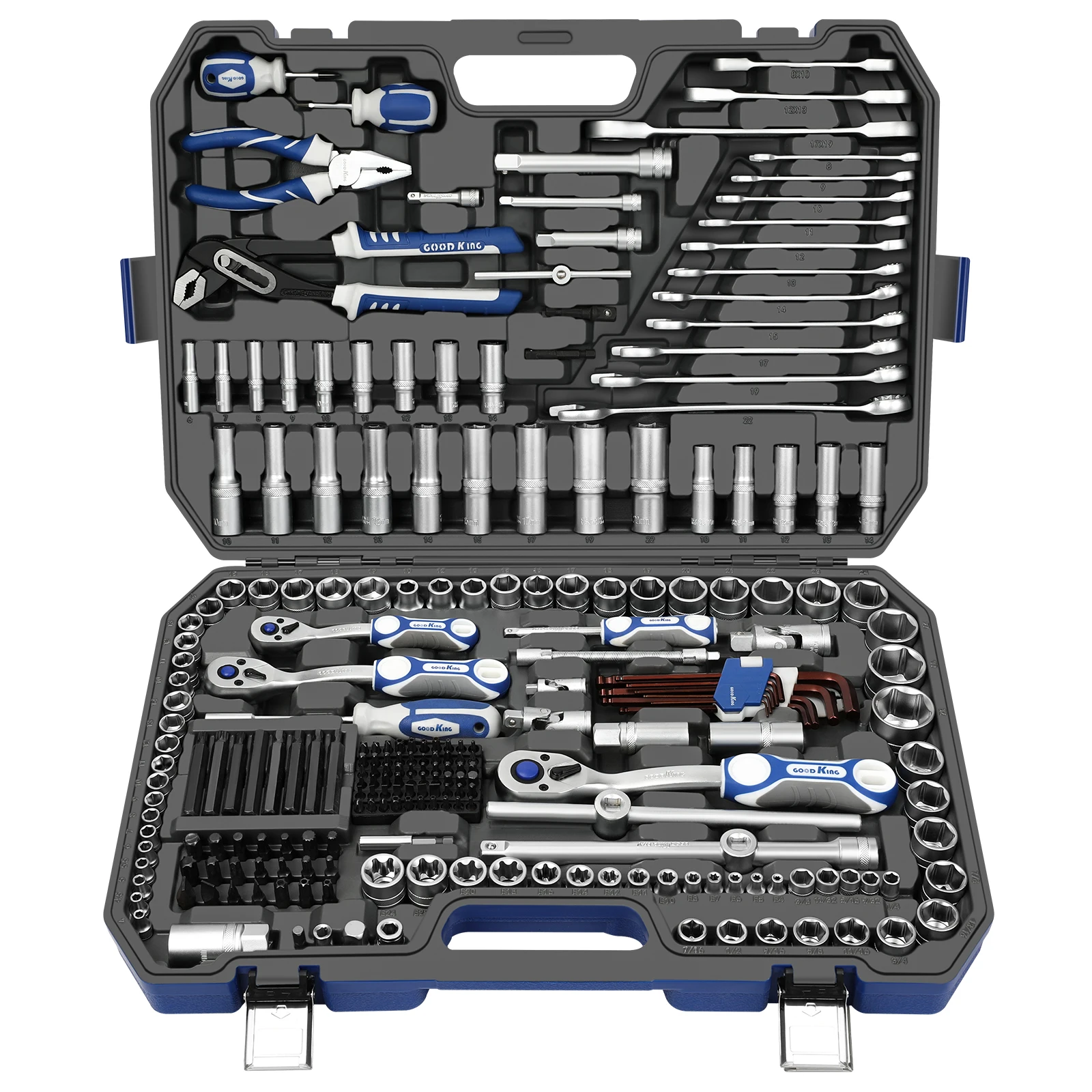 239 pc Professional Automotive Hand Tools Set Made Of Carbon Steel and CR-V material for auto repair/household decoration