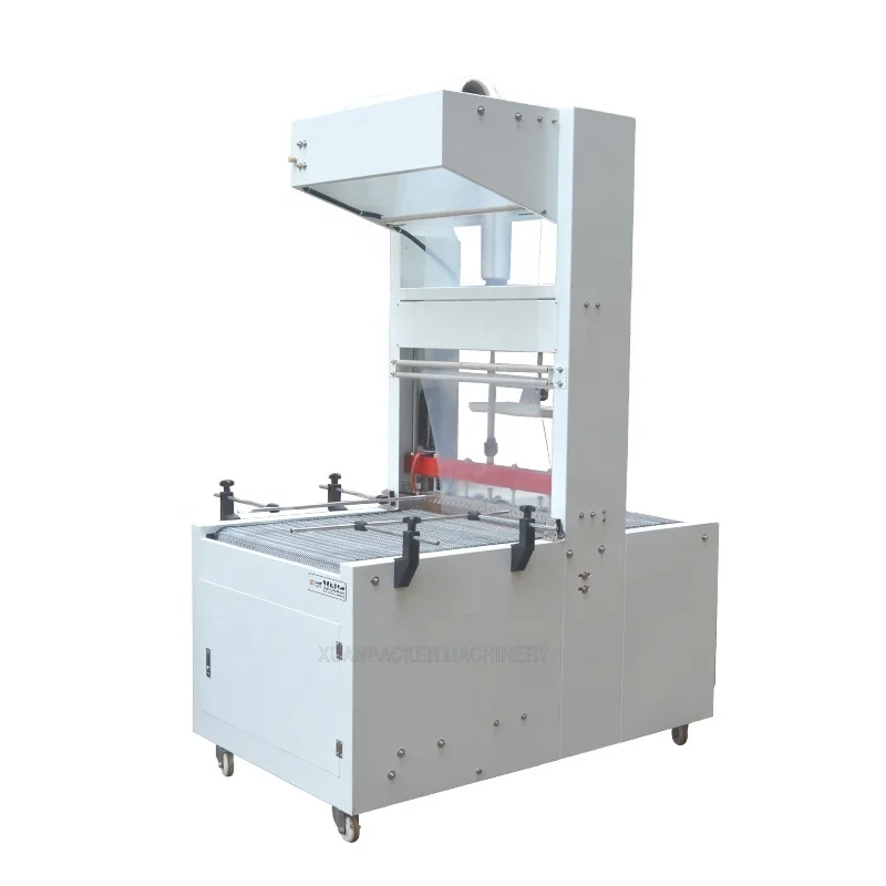 Automatic PE film Beverage/ wine /juice /milk/soft drink/shampoo/mineral water/  Bottle Shrink Wrapping Packing Machine