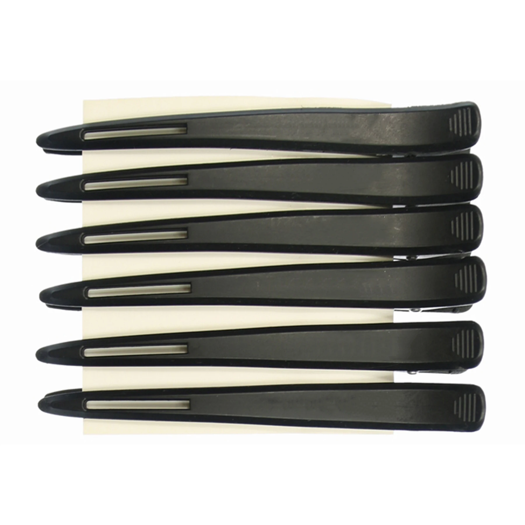 Private Label Customized Hairdressing Carbon Hair Section Clip Salon Barber Hairclip