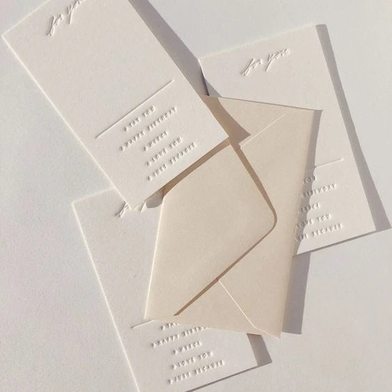 Custom Packaging Mailing Paper Card Envelope invitation card envelopes