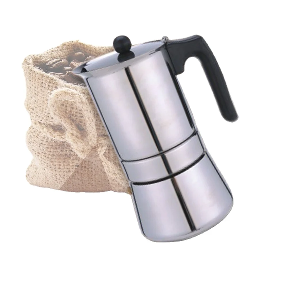 
Aotaisi factory custom stainless steel coffee drink machine espresso moka coffee maker 