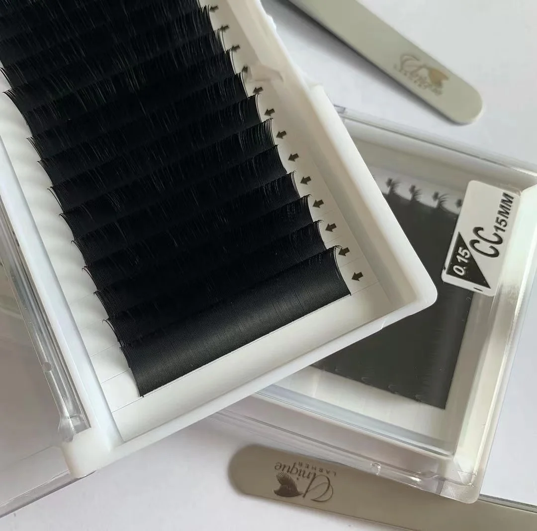 Eyelash extension russian volume  0.03 0.05 0.07 individual private label eyelashes