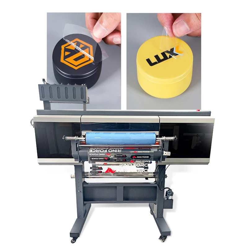 Rainbow A1 XP600 2 in 1 UV DTF Printer for Metal Plastic Glass Cardboard Driftwood Lighters Golf Balls UV DTF Printer Sticker