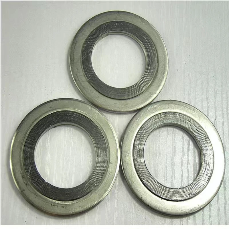 Newest Hot Sale Metal Washer Gasket Durable Metal Filled Graphite Spiral Wound Gasket