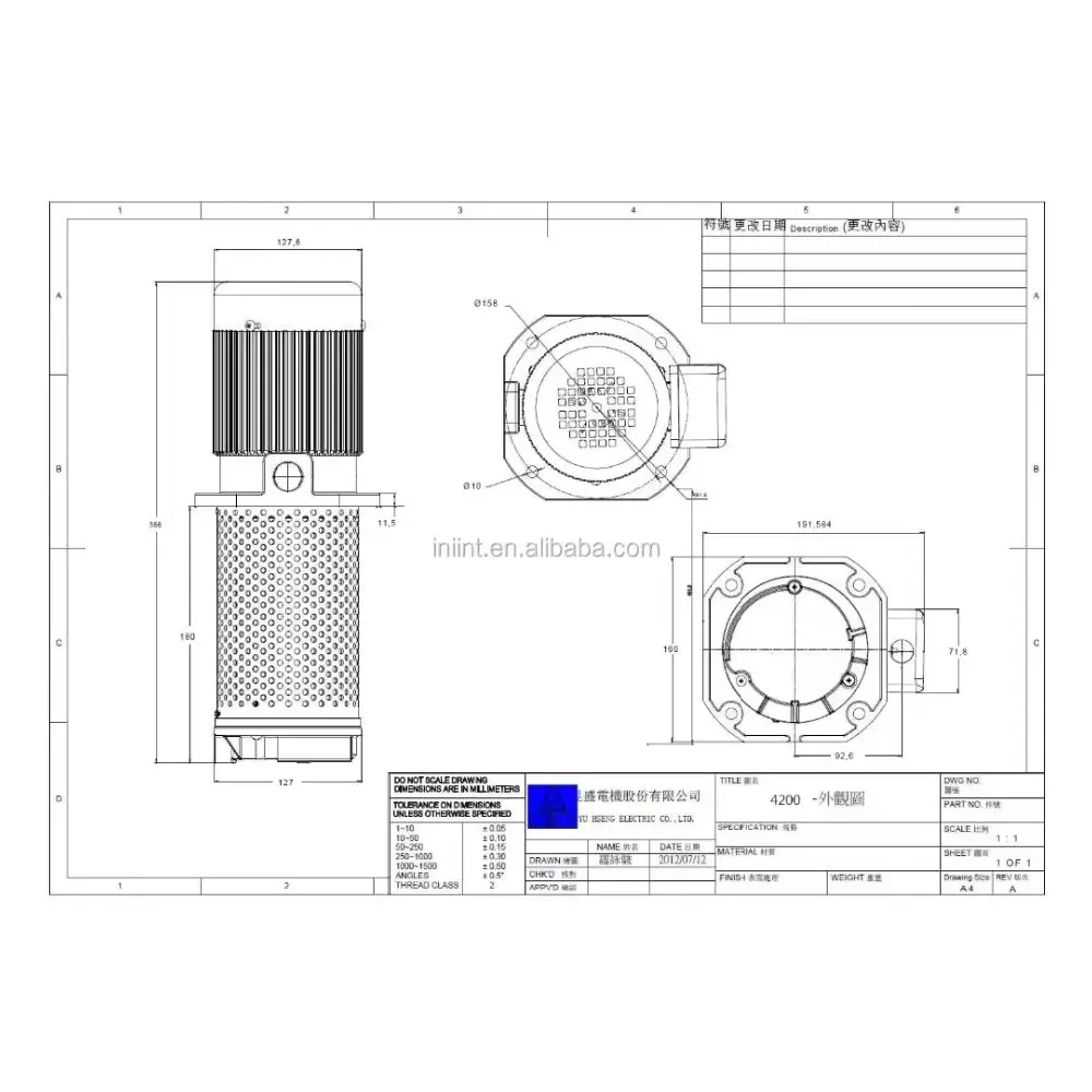 CNC Machine Coolant Pump