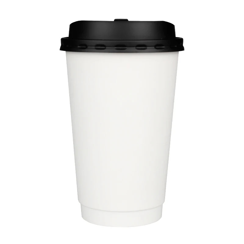 Takeaway packing hot drinks disposable ribbed corrugated tea ripple coffee paper cup