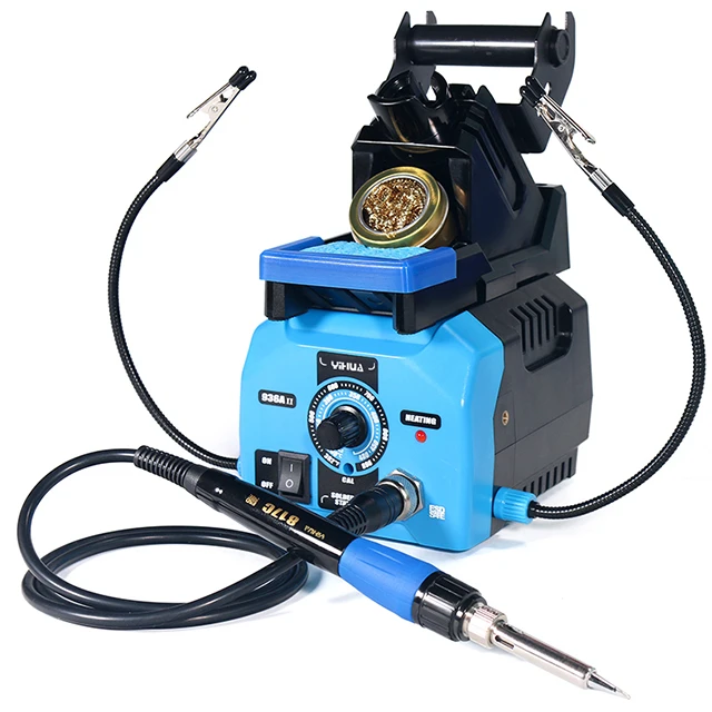 YIHUA 936A II Helping Clips Soldering Iron Large Power Soldering Iron Station