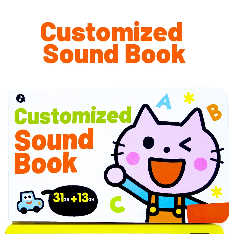 Audio Kids Book Children English Talking Smart Sound Audio Book Reader Animal Audio Book
