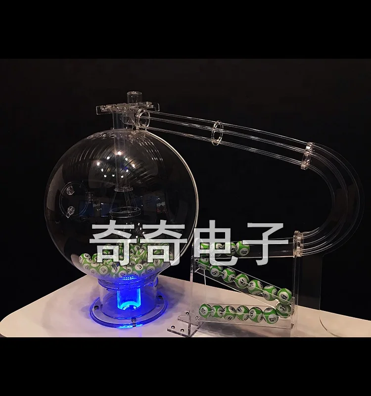 Model 1P420 Air Mix Lottery Machine with LED Sign for Draw 1D Lotto Game