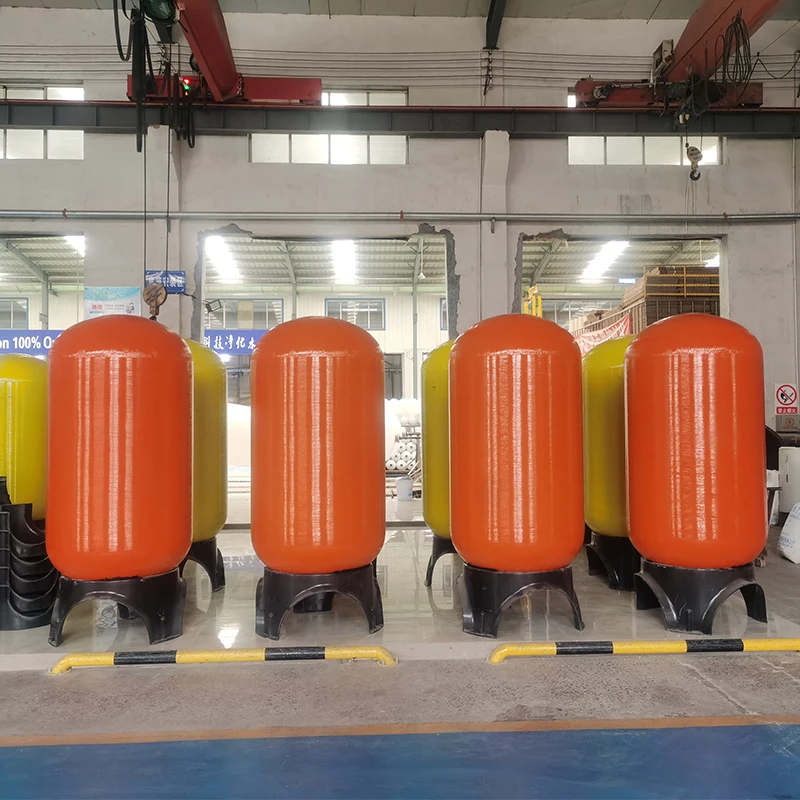 Blue Sand Water Filter  Frp Water Tank Ion Exchange Resin Fiberglass 1054 Wave Cyber Resin For Frp Tank