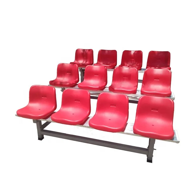 Hot Sale 3 Layers Customized football stadium seats Portable Bleachers for Sale