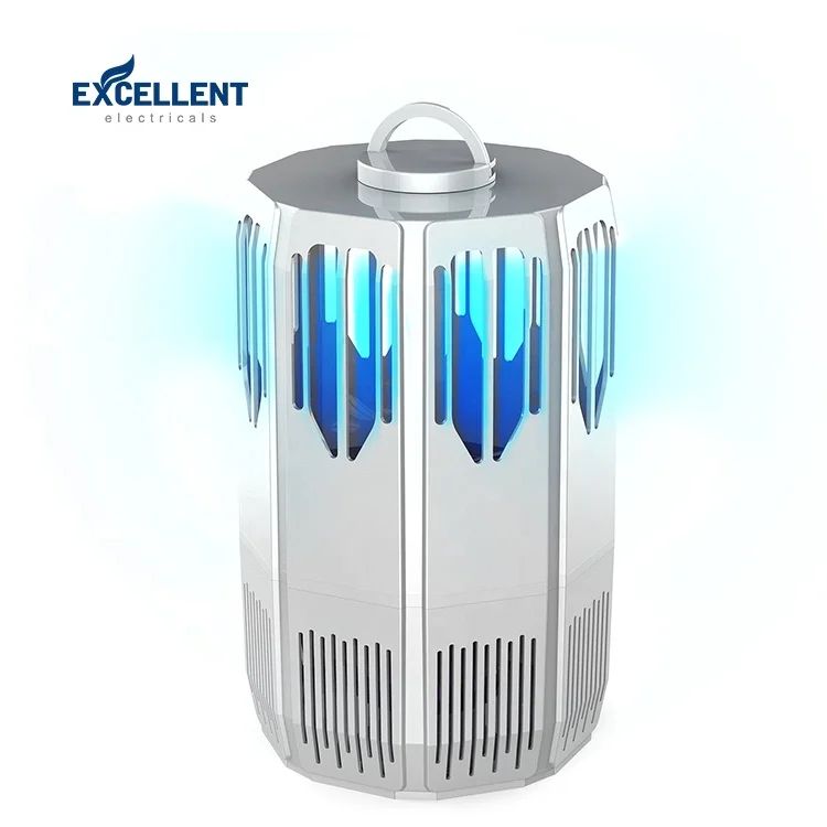 Elegant design built in DC 12V led light electric lamp portable bug zapper mosquito killer lamp with fan