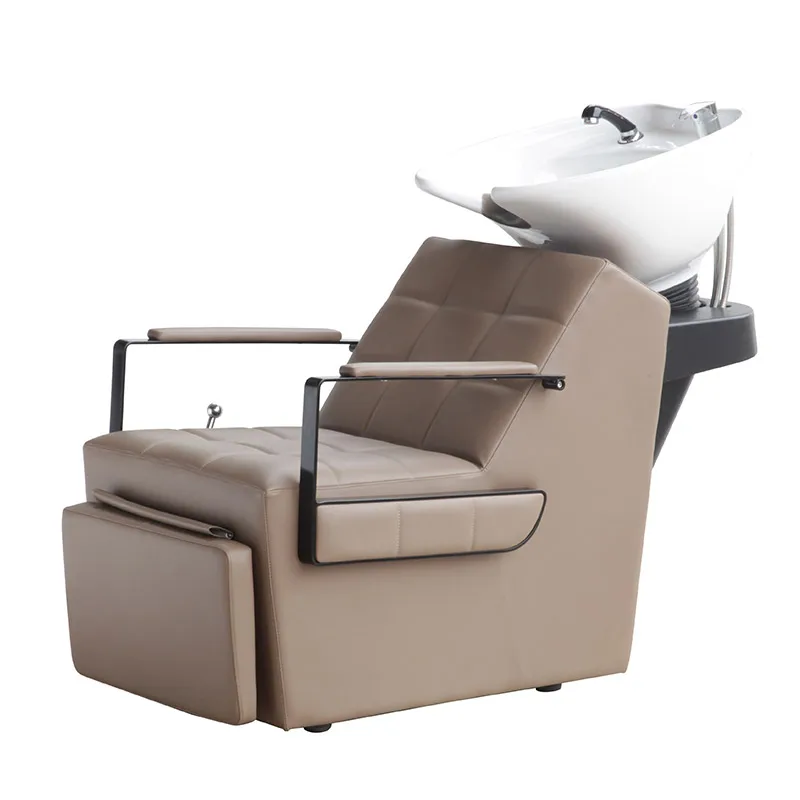 Wholesale Shampoo Chair Backwash Salon Washing Hair Salon Chair With Hair Wash Basin