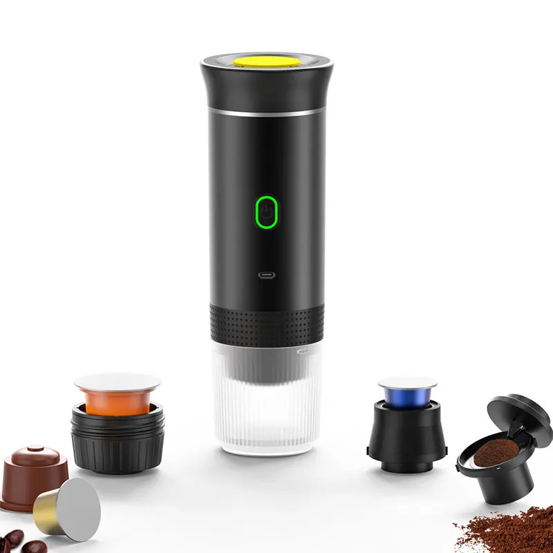 3 IN 1 Wireless 15 Bar Pressure Car Portable Mini Coffee Maker Espresso Coffee Machine for Camping