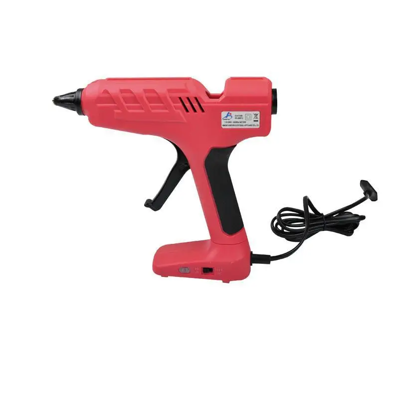 Portable wireless hot melt glue gun with a built-in battery pack can be charged  anywhere without space and time limitations