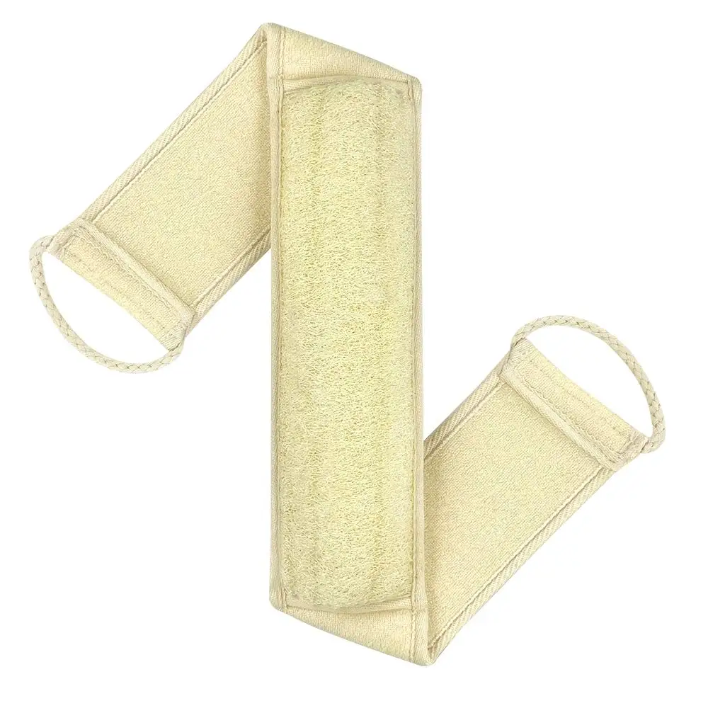 Natural Long Handle Exfoliating Loofah Back Body Brush Shower Scrubber