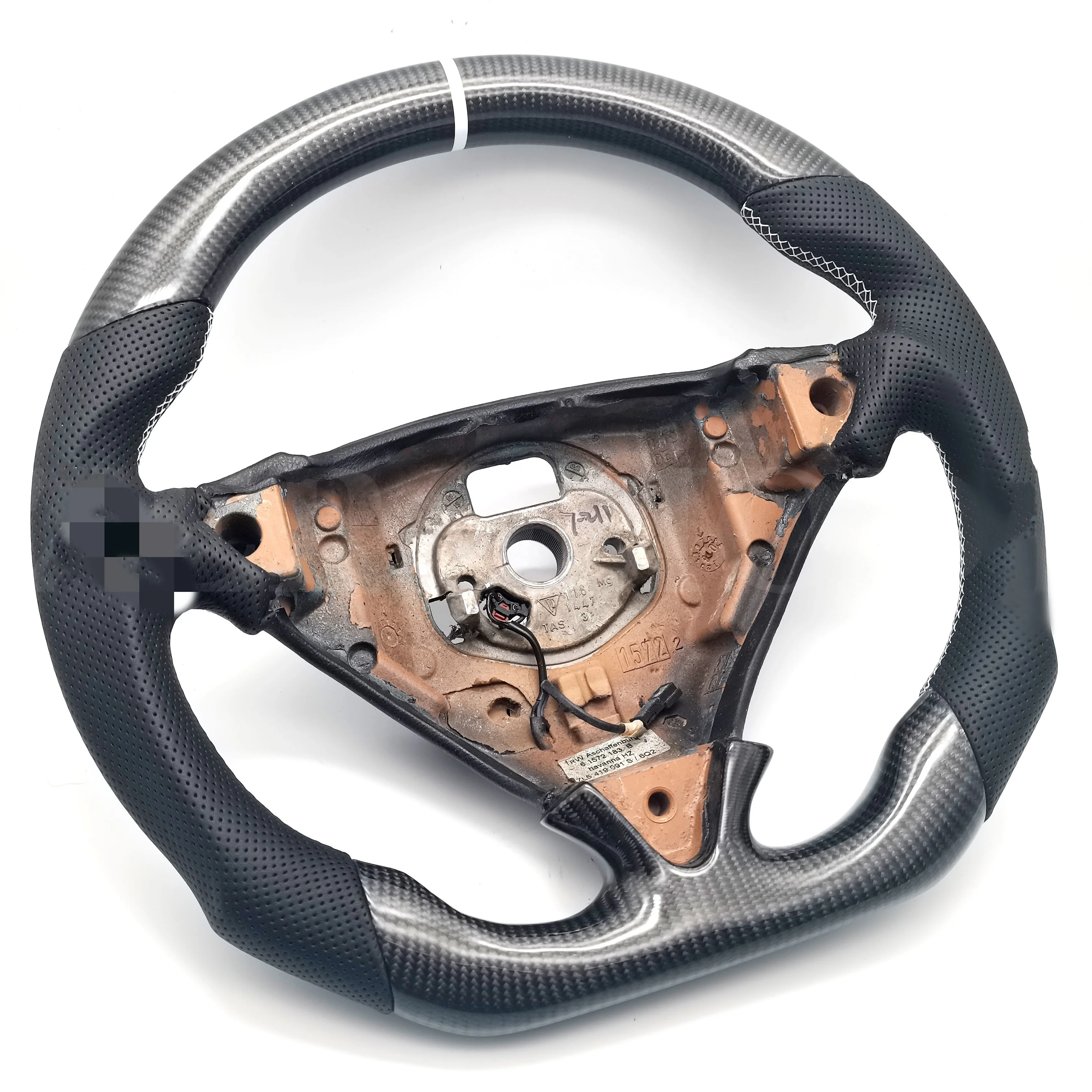 Car Carbon Fiber Steering Wheel for Porsche Cayenne Porsche 996 986 2009