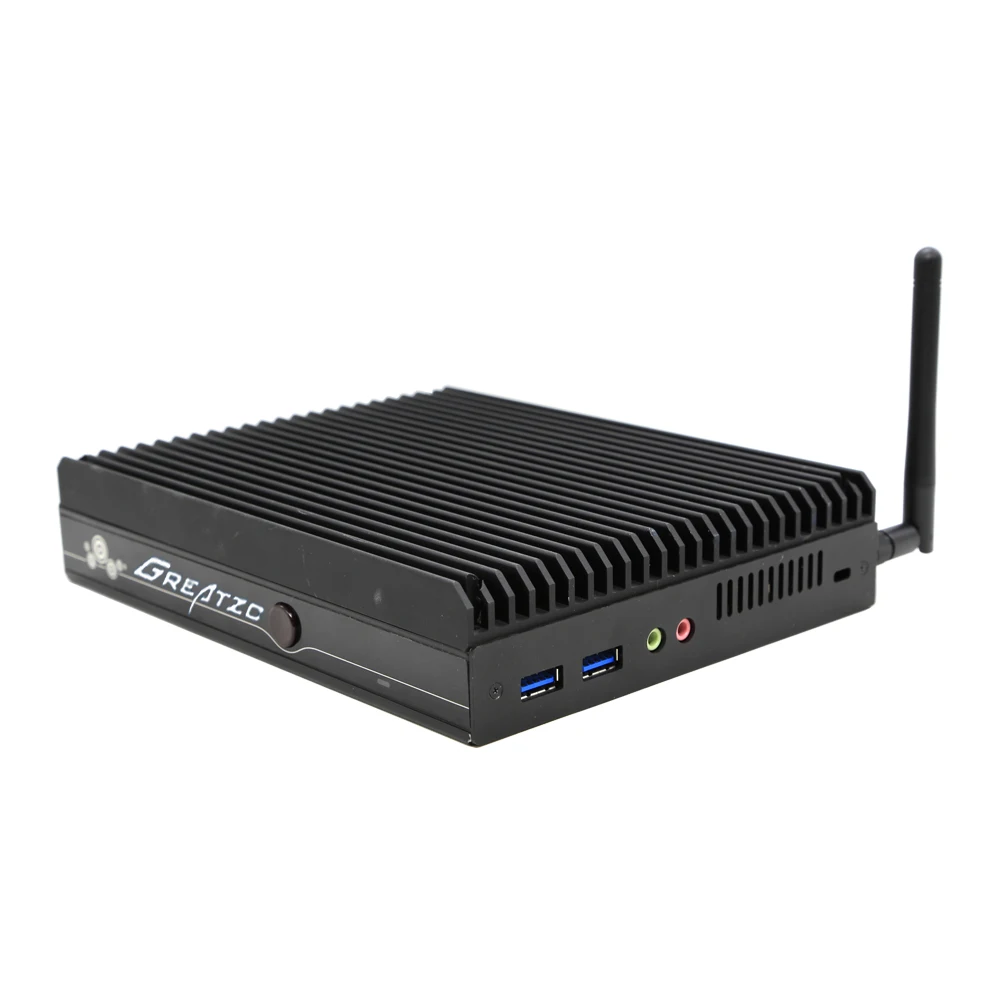 Sales Low Price POS Computer Fanless Industrial Grade 2 RS232 2 DP 1 VGA POS Computer
