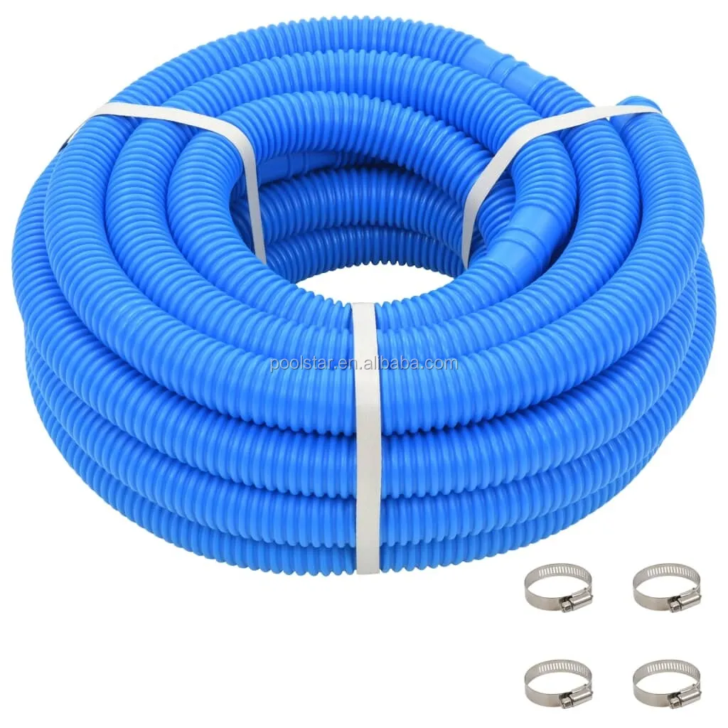 1-1/4 Inch Diameter Outdoor PE Soft Plastic Water Hose with Cleaner and Filter for Garden or Pools for Swimming Pool Use