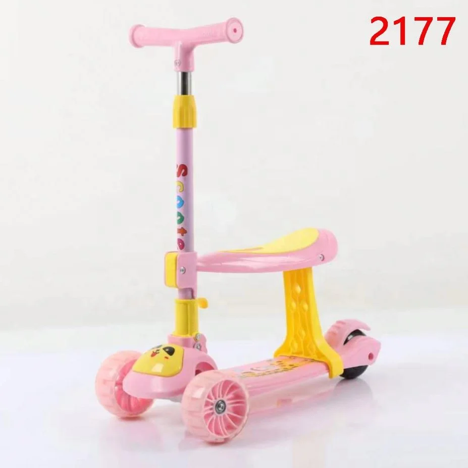 Two Wheels In Front Kick Scooter,Children push Kick Board Skate Scooter