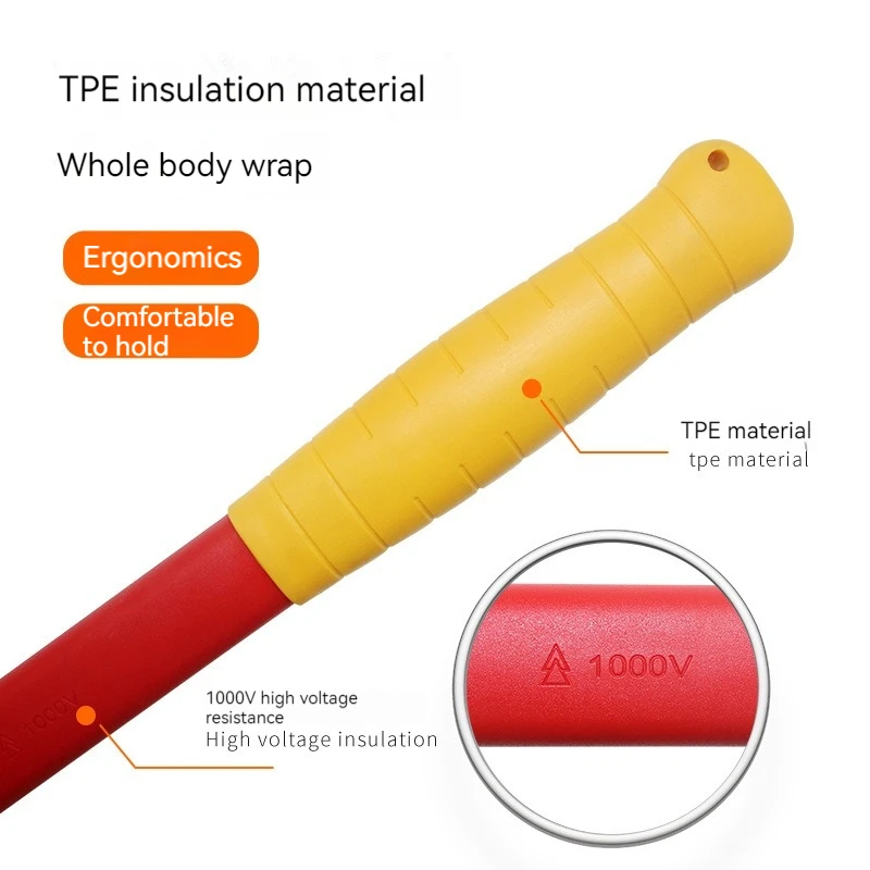 Factory supply 1000v professional insulated hammer with replaceable inserts for car repair