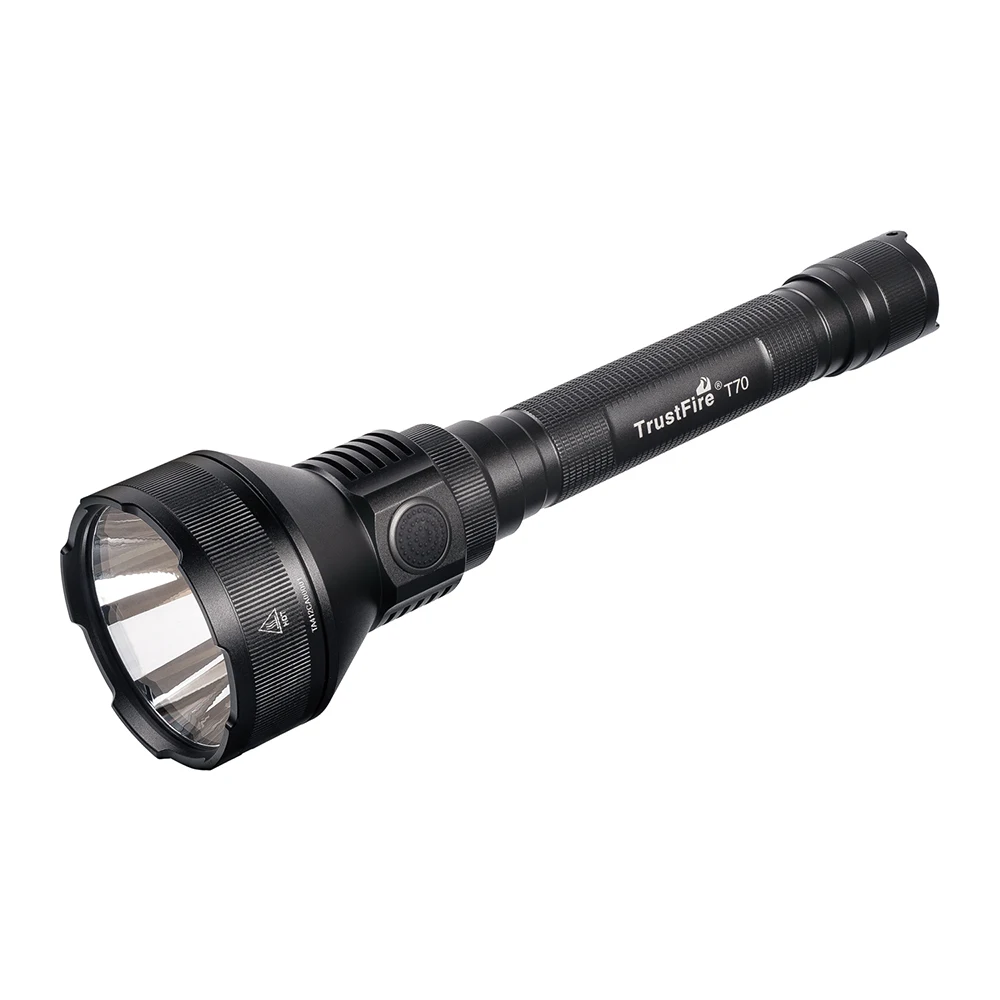 Trustfire High Lumen Flashlight T70 Hunting Light Tactical Flashlight 1 Km Long Range Torch Flashlight