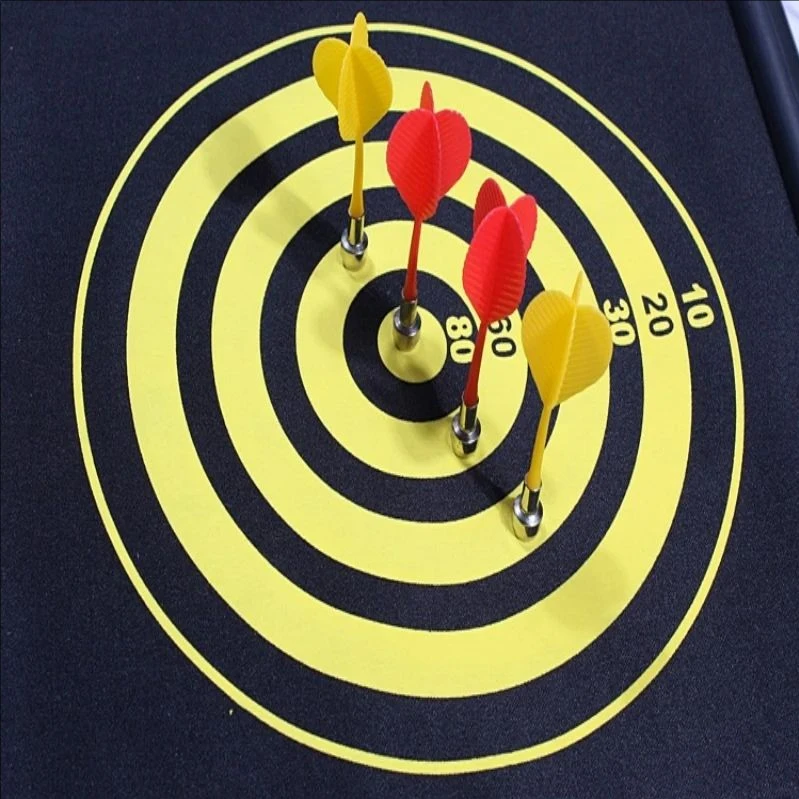 Factory Price Double-Sided Thickened Target 12 Inch Magnetic Safety Dart Set With 4 Darts For Sale