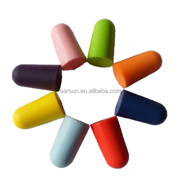 Factory direct sale protective foam ear plug with high quality and ECO-Friendly reduction earmuffs