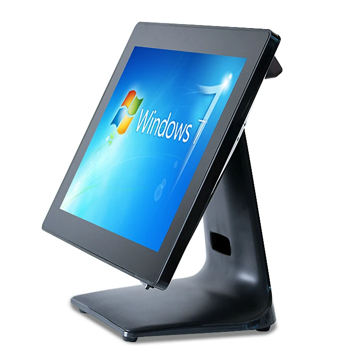 1024*768p Windows pos system cash register terminal touch screen  pos system for supermarket