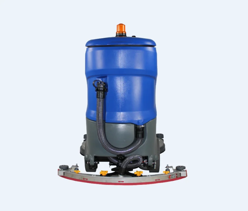 Large inventory dual brush ceramic floor tile cleaning machine