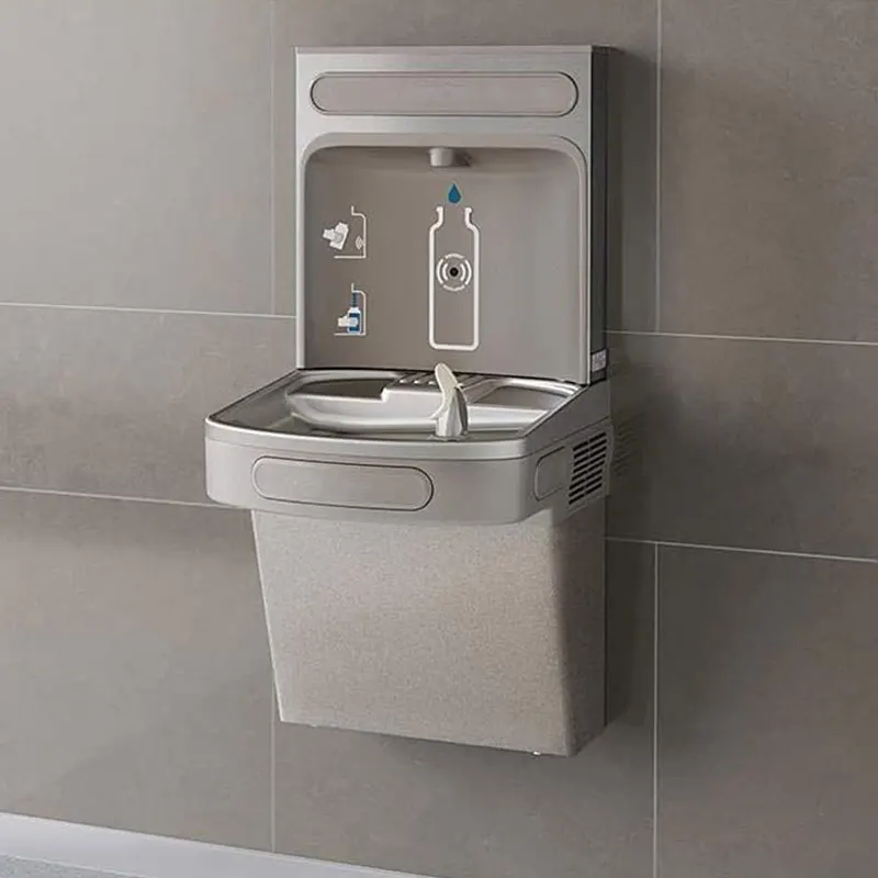 stainless steel wall mounted drinking fountain automatic drinking fountain