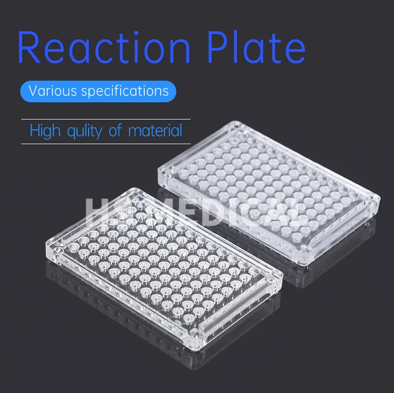 Hs Medical high quality 0.1ml 96 Well Micro disposable plate Pcr Reaction Plate For Lab