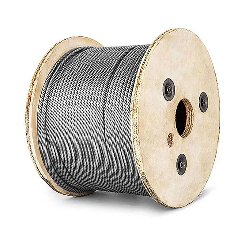 Factory Direct 6x19+fc 7x19 Galvanized Steel Wire Rope Hardware Product