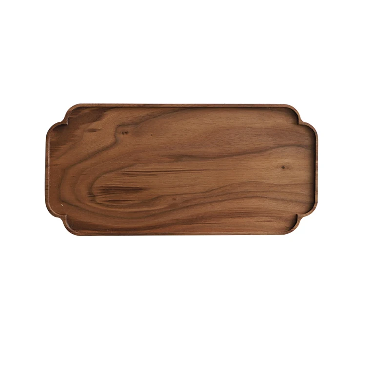 Black walnut Wooden Tray cookware kitchenware tableware serving wood tray