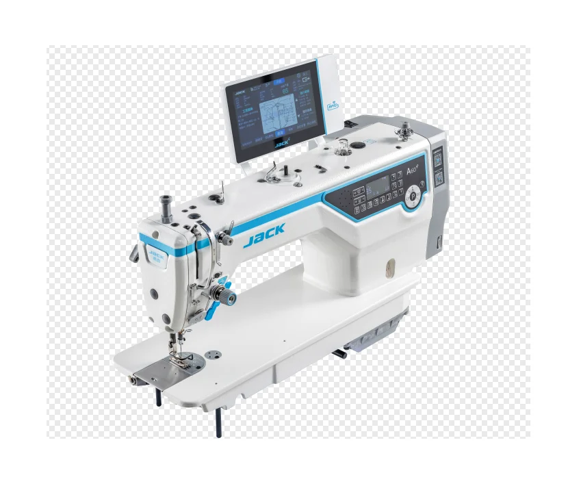 JACK A60+ Automatic Direct Drive Single Needle Lockstitch Sewing Machine Touch Screen Light Medium Duty Straight Sewing Machine