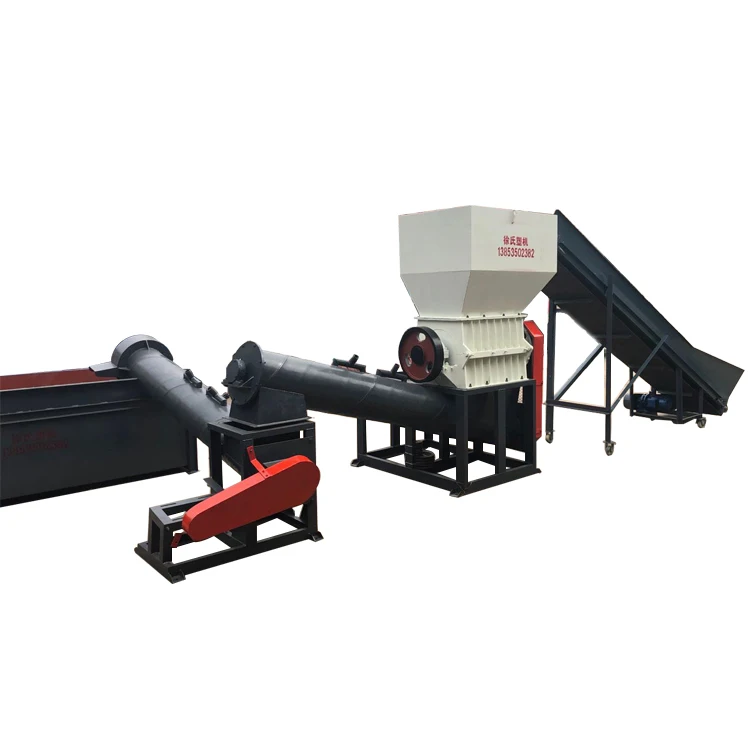 plastic recycle washing machine pp woven bag recycling machine crushing washing machine