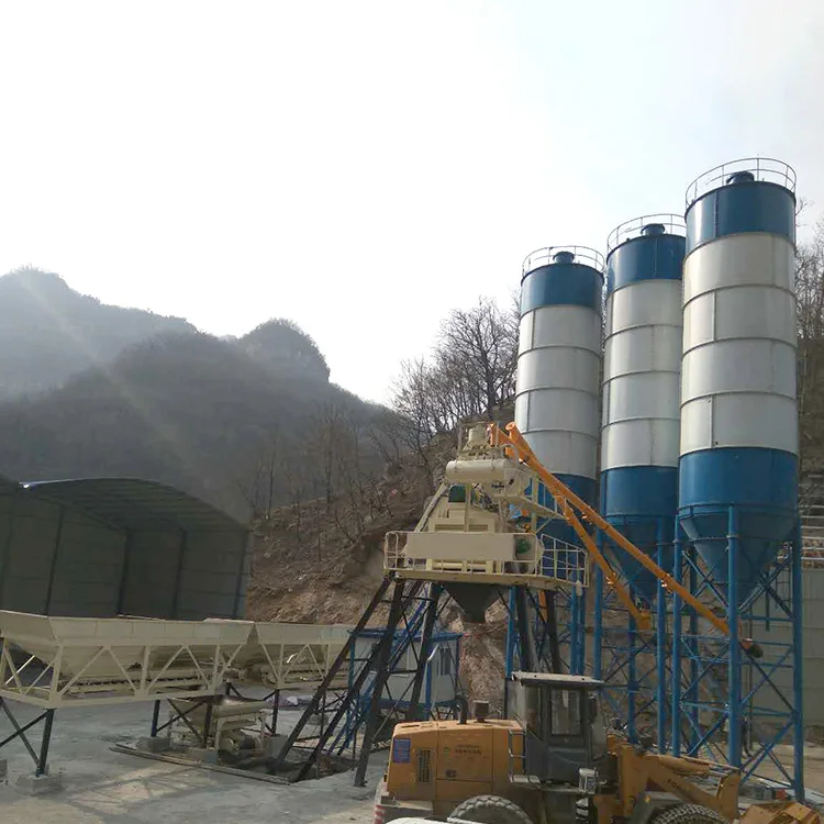 35m3/h small concrete plant batching plant price dry mix concrete batch plant concrete production line