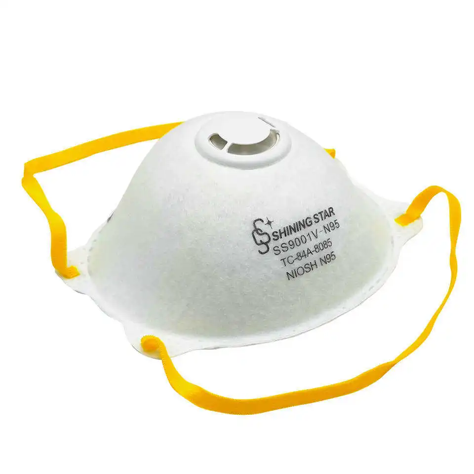 Niosh approved valved particulate respirator n95 dustproof disposable 3d dust mask with filter