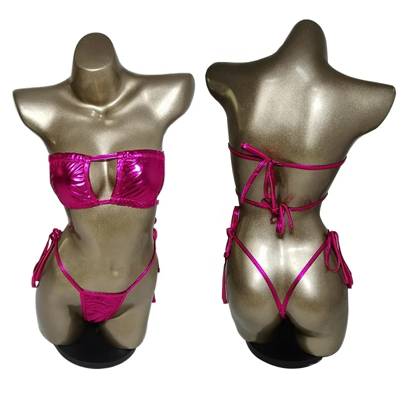 Yingli Wholesale Bling  Laser Tight Stripper Exotic Dance Wear Summer Sexy Bikini