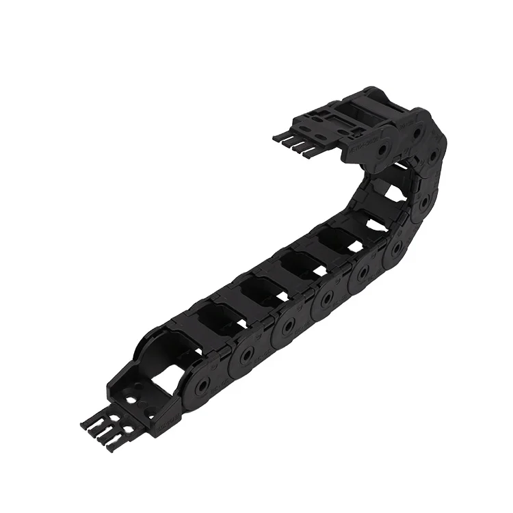 YHD H30X75 R55 R75 R100 protective bridge cable carrier Engineering Plastic drag chain for automatic cnc machine