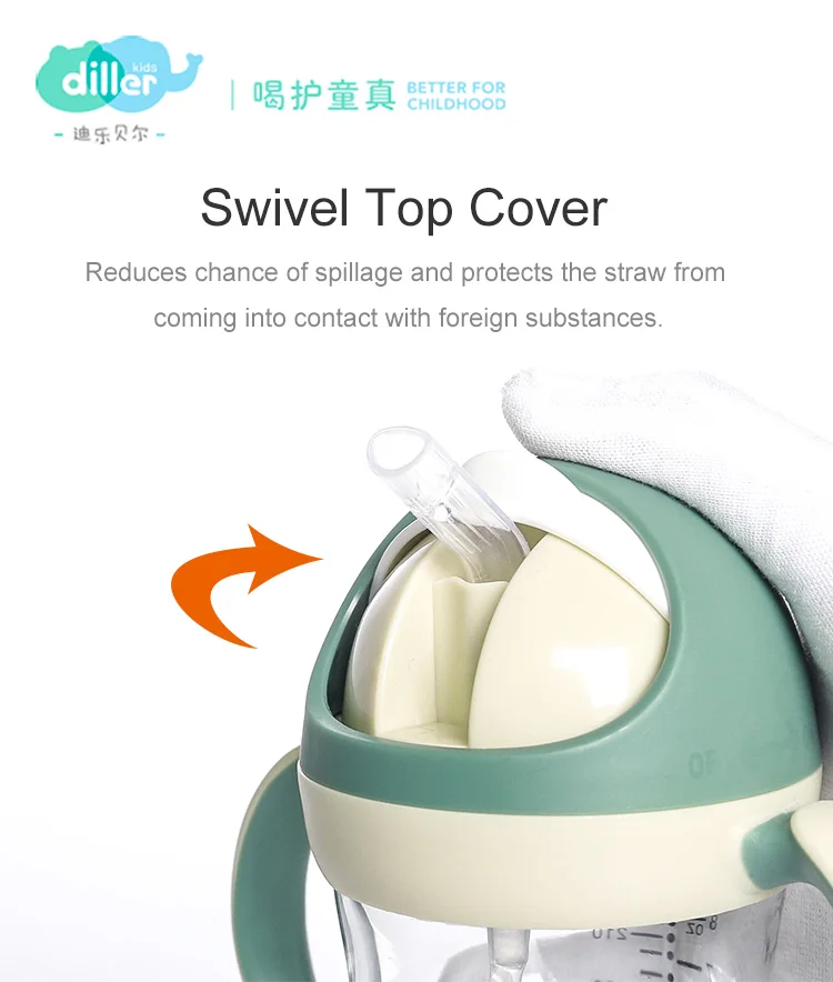 Leak proof sipper bottle bpa free toddler water bottle for toddlers