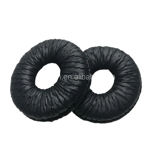 Free Shipping Frog Leather Earpad Ear Cushion Pads Replacement for Plantronic 710 720 410 420 CS510 CS520 headphones