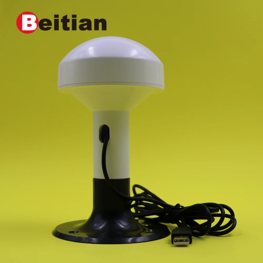 BEITIAN USB Marine GPS Receiver Antenna Boat ship GPS Antenna module,9600bps,NMEA 0183 USB 2.0 Connector w/ Plastic base,BP-572U