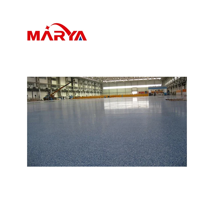 Shanghai Marya Commercial Anti-Slip 2 mm Thick Homogeneous Cleanroom PVC floor